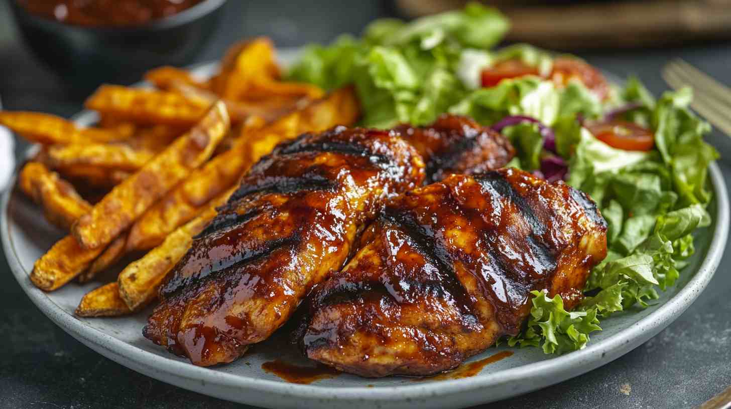 Smoky Maple BBQ Chicken in the Crockpot