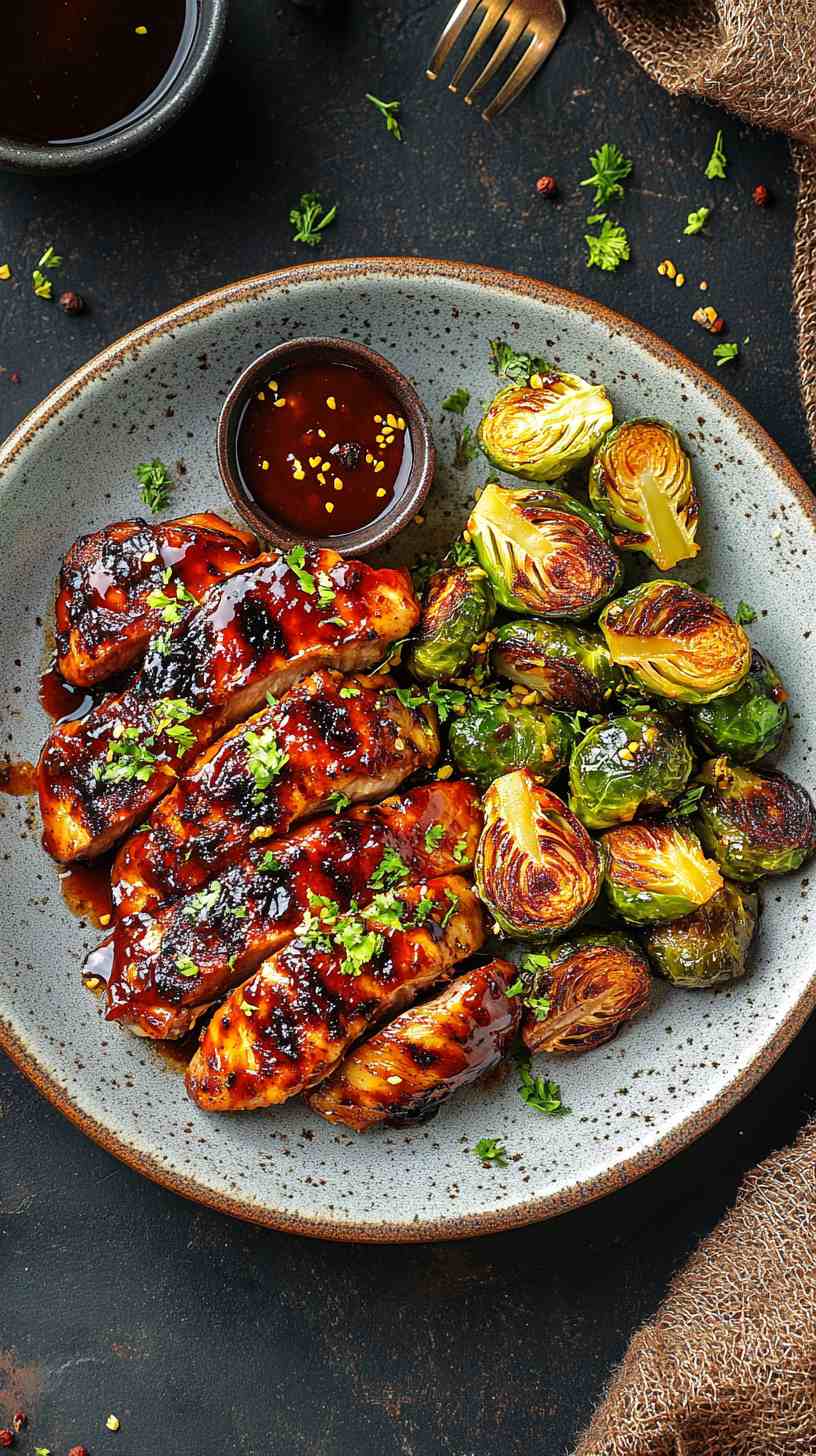 Smoky Maple BBQ Chicken in the Crockpot