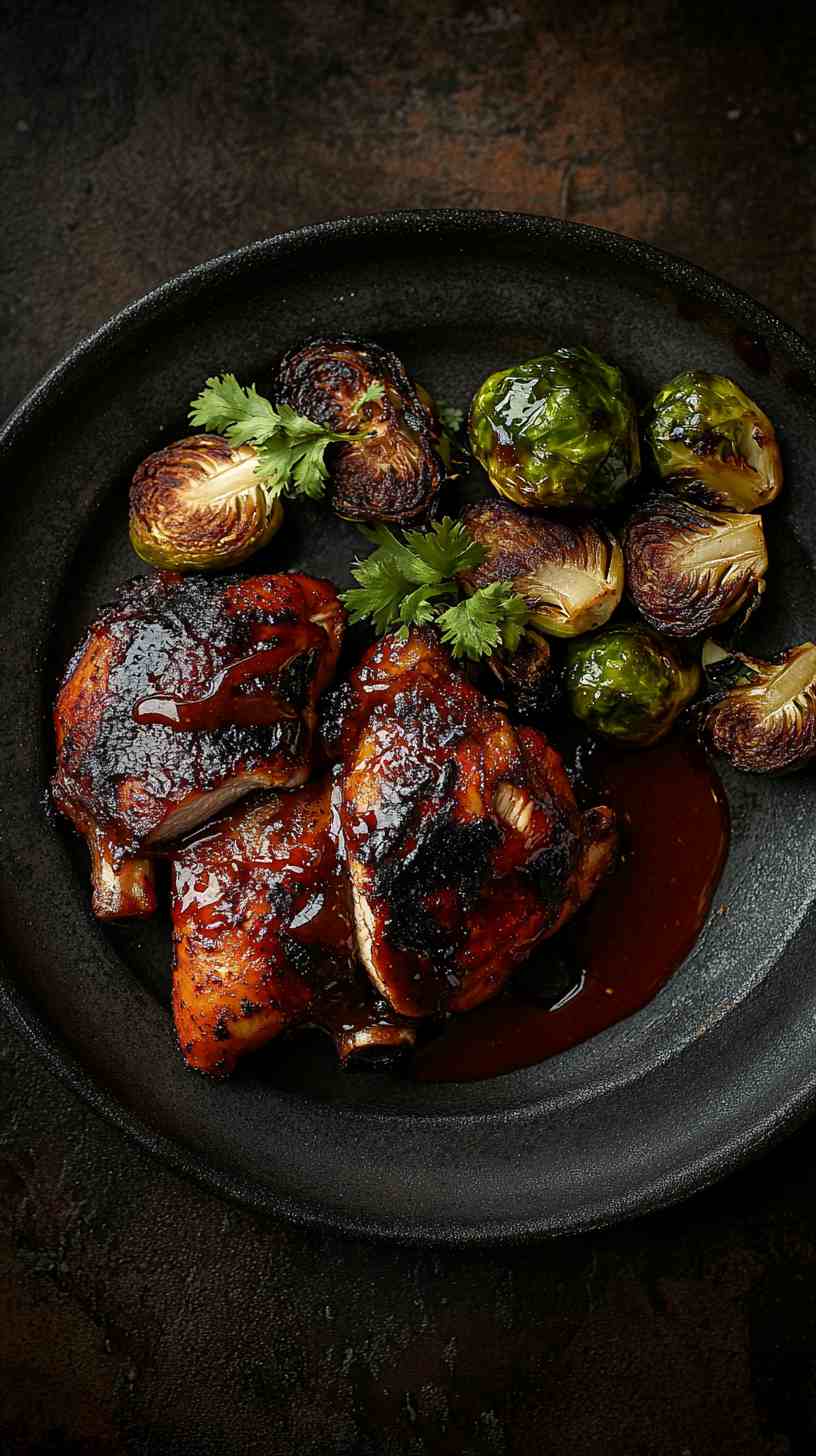 Smoky Maple BBQ Chicken in the Crockpot