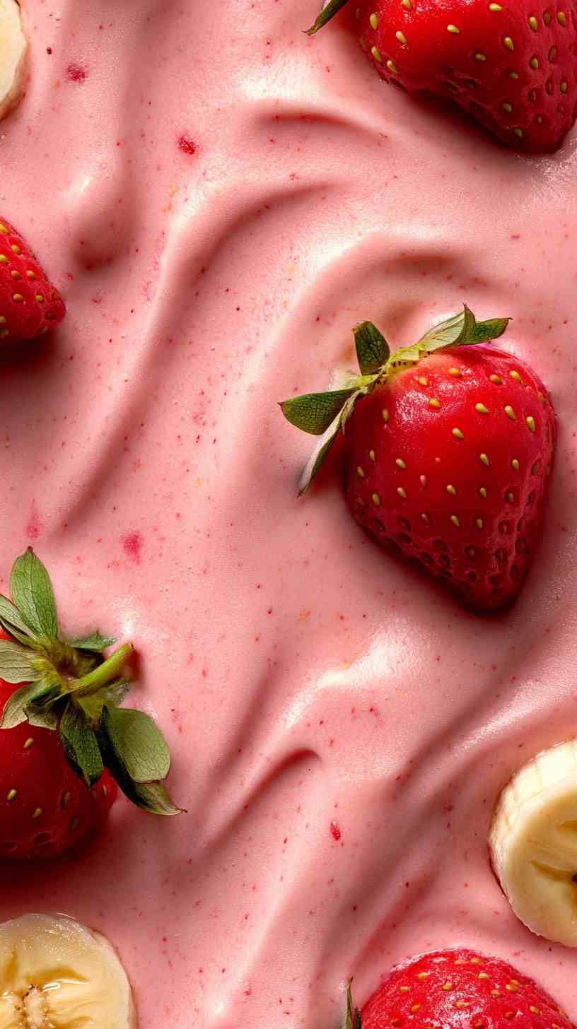 Smooth & Silky Strawberry Banana Smoothie