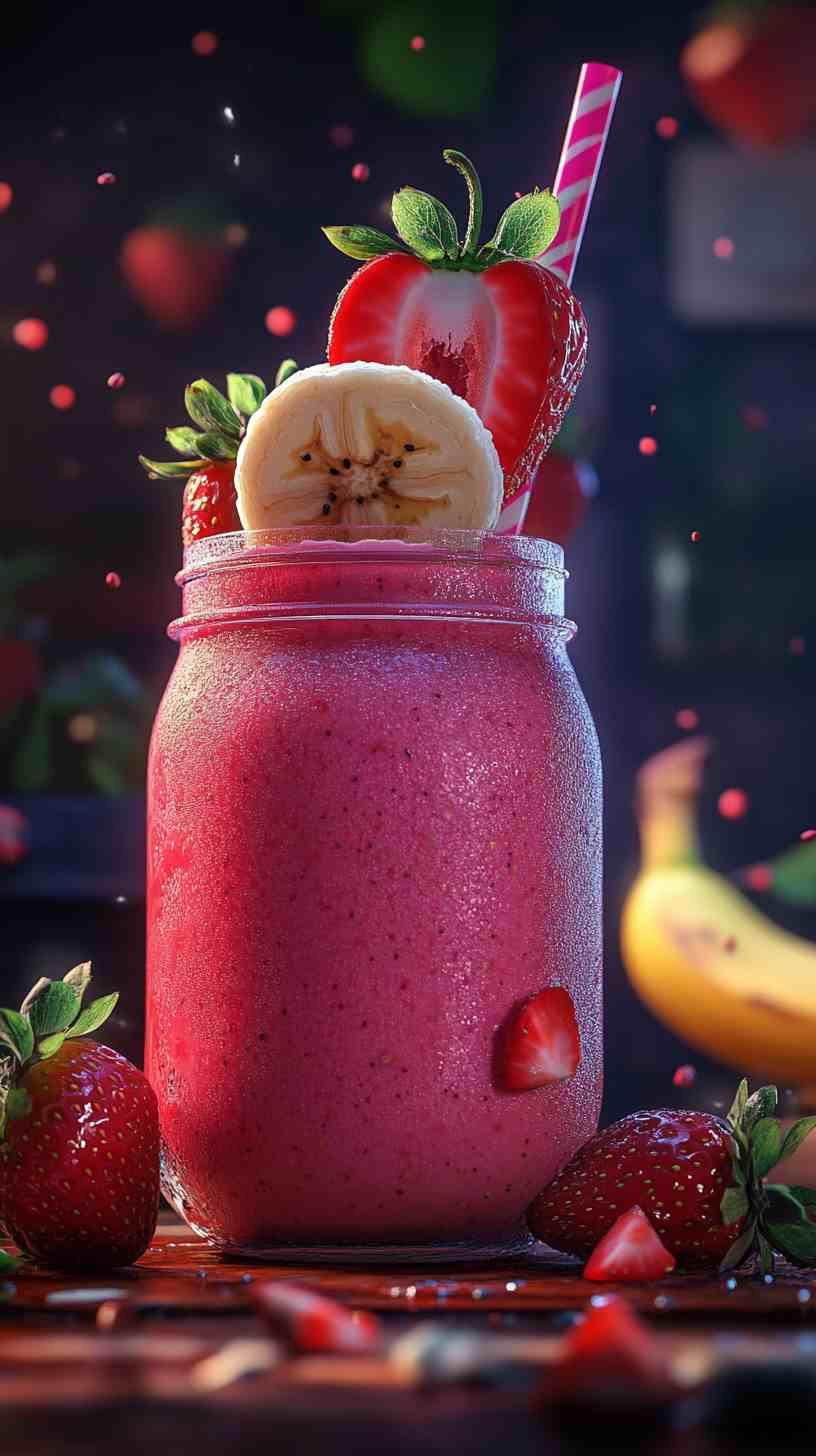 Smoothie Heaven Strawberry & Banana