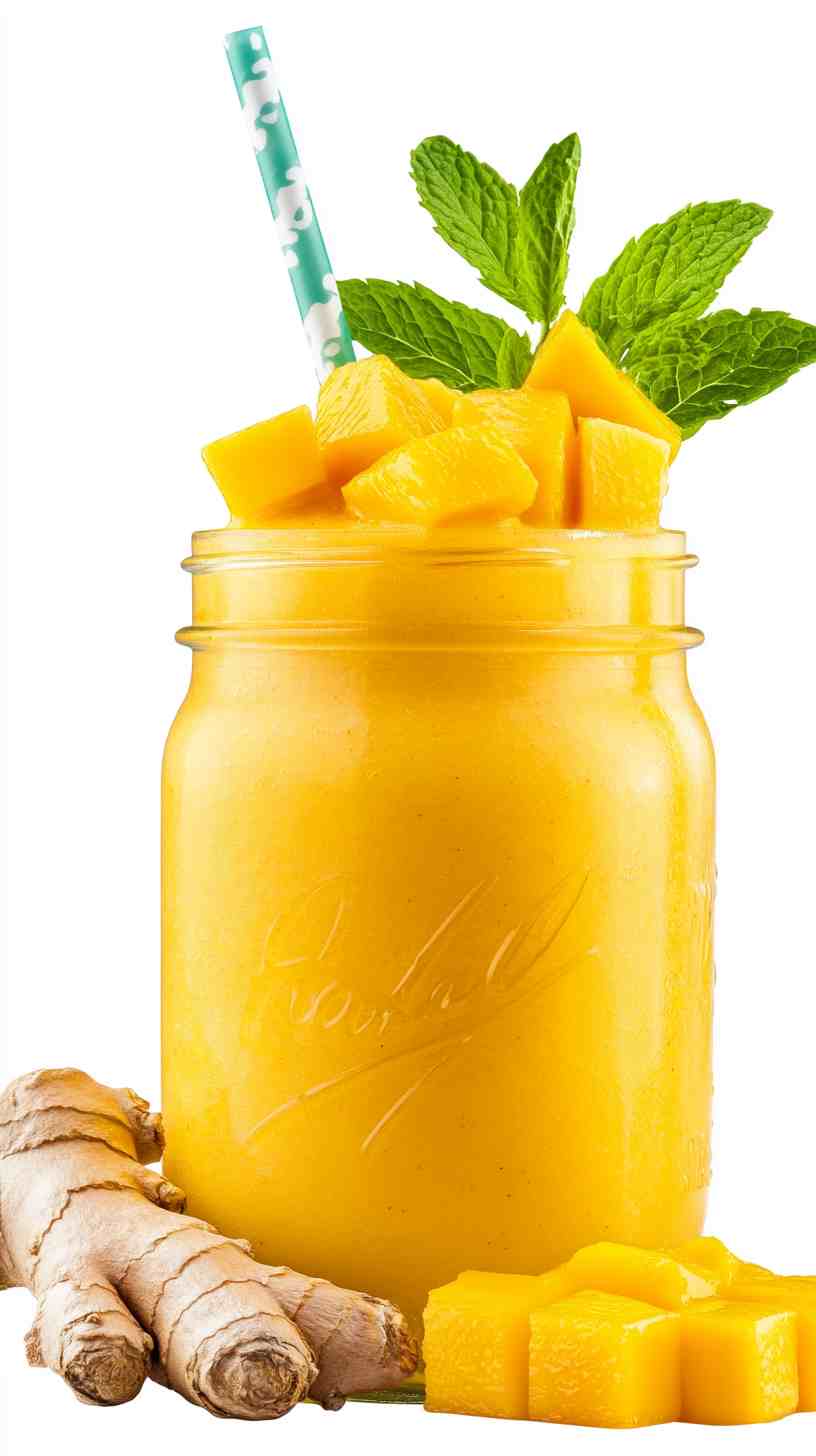 Spicy Mango Ginger Smoothie