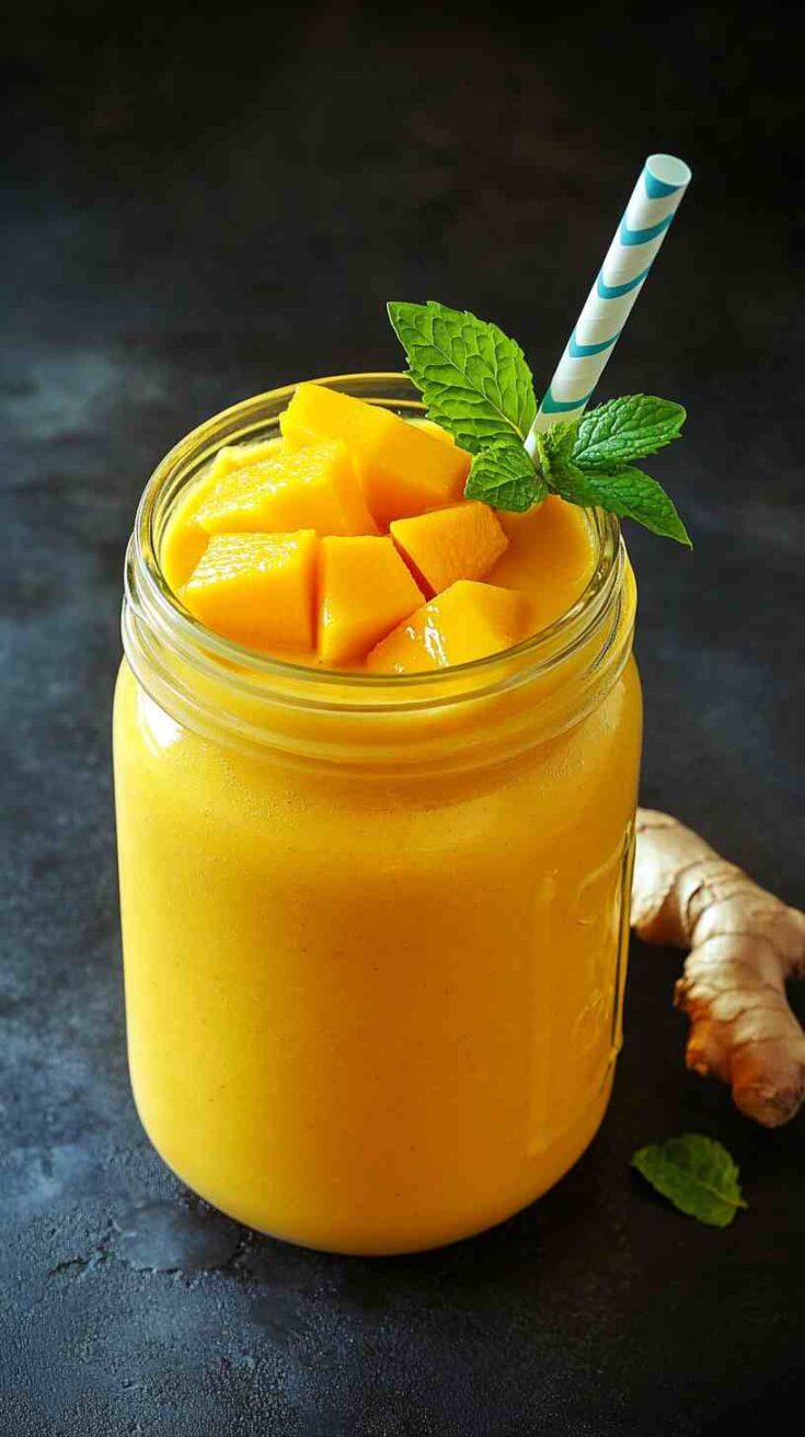 Spicy Mango Ginger Smoothie