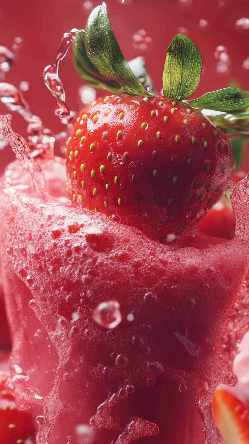 Strawberry Banana Burst of Energy Smoothie