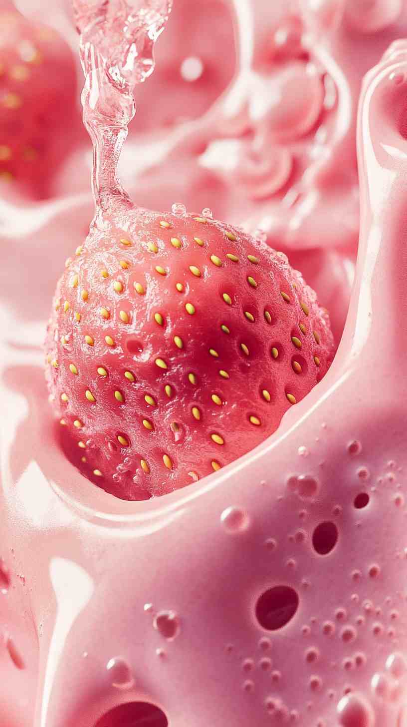 Strawberry Banana Burst of Energy Smoothie