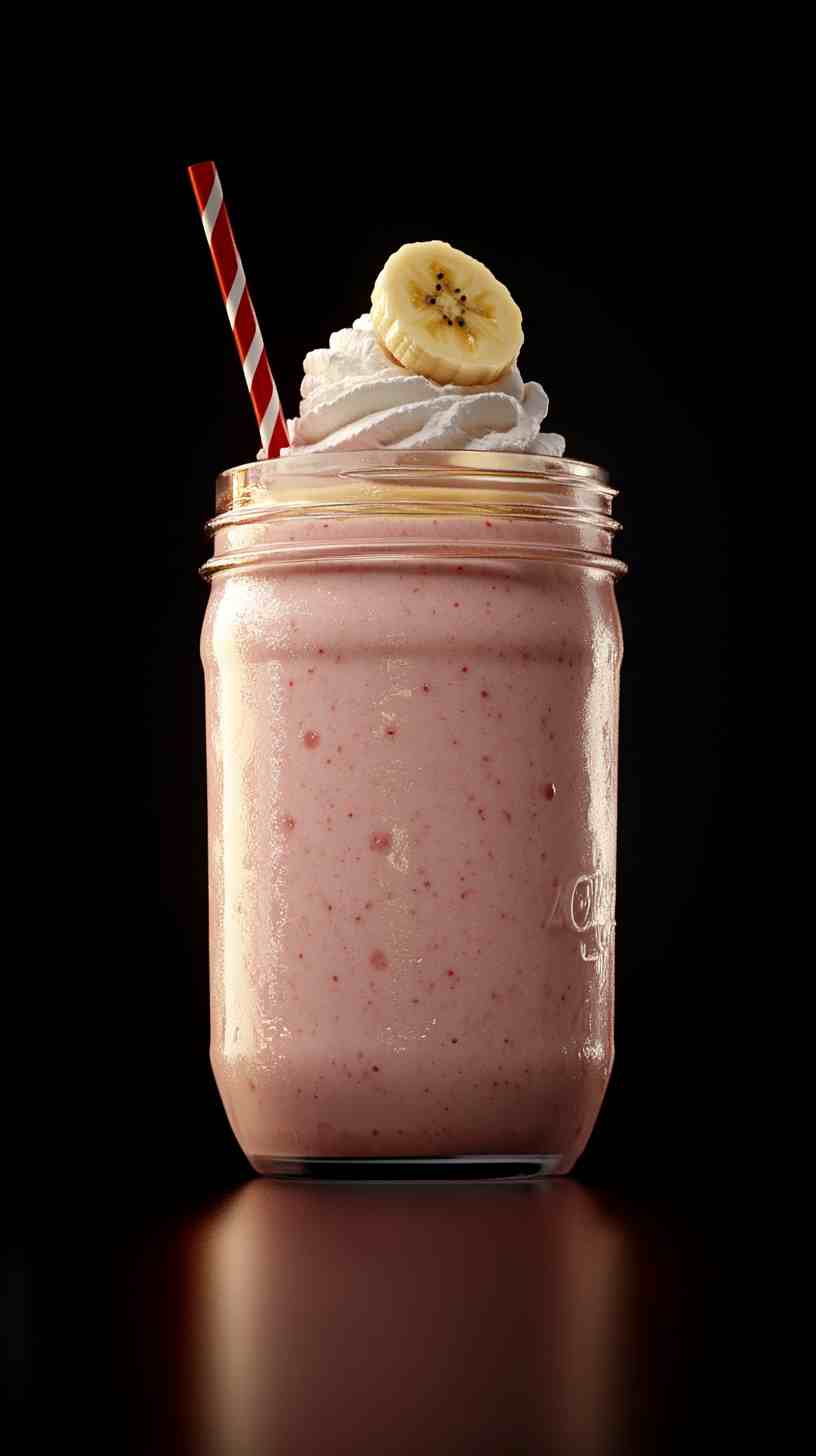 Strawberry Banana Protein Punch Smoothie