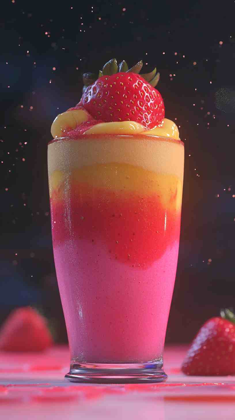 Strawberry Banana Smoothie Nirvana