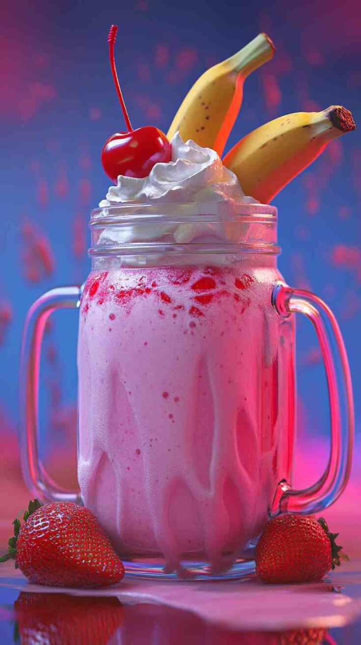 Strawberry Banana Smoothie Nirvana