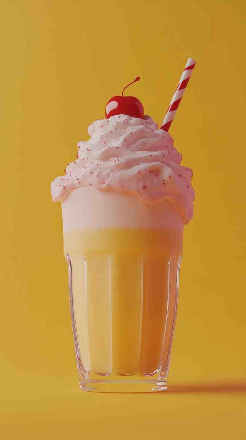 Sunshine Strawberry Banana Shake Smoothie