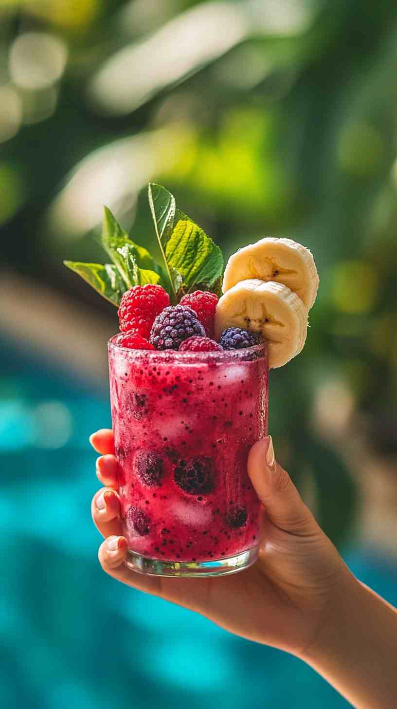 Sweet Berry Banana Bliss Smoothie