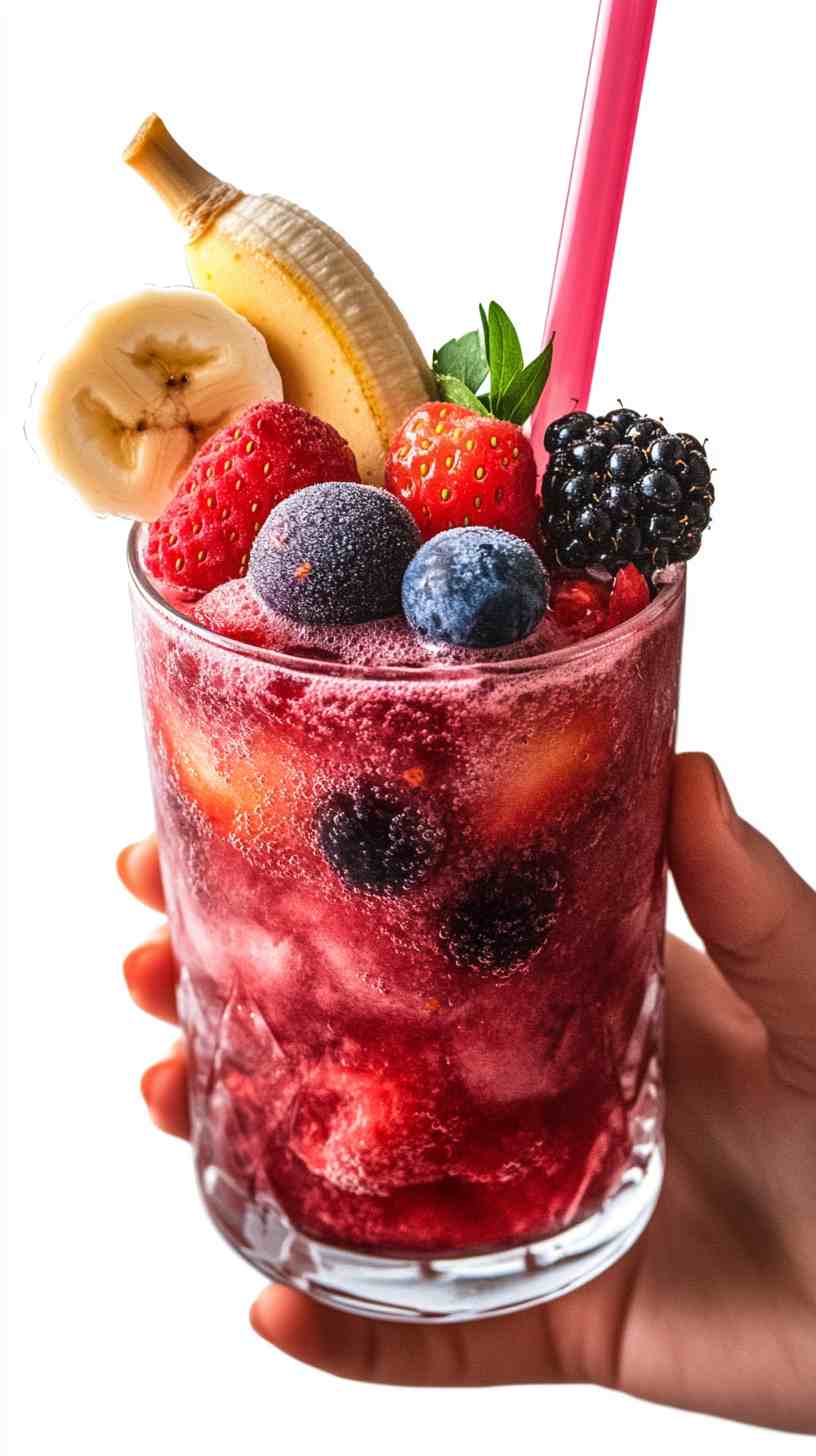Sweet Berry Banana Bliss Smoothie