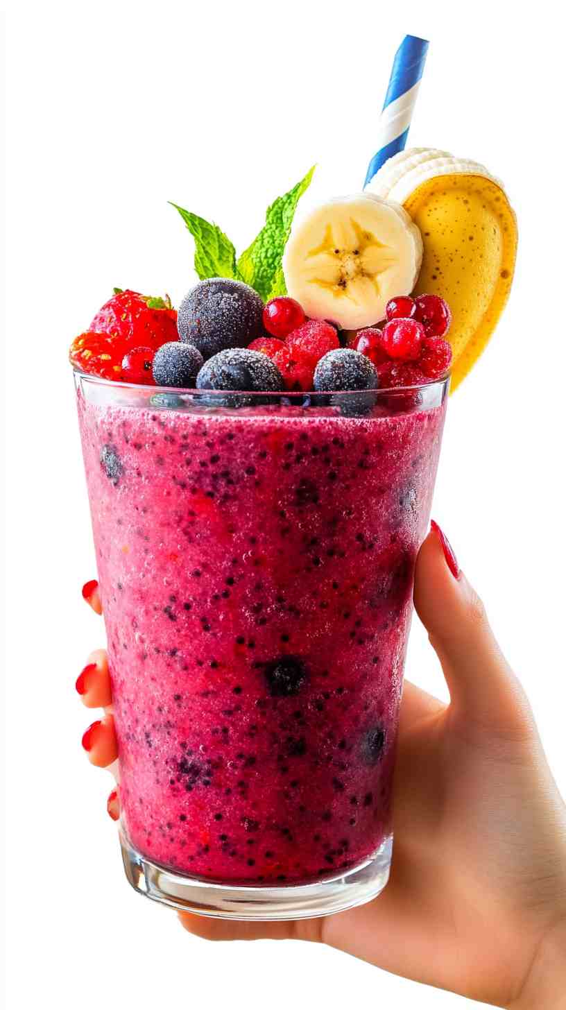 Sweet Berry Banana Bliss Smoothie