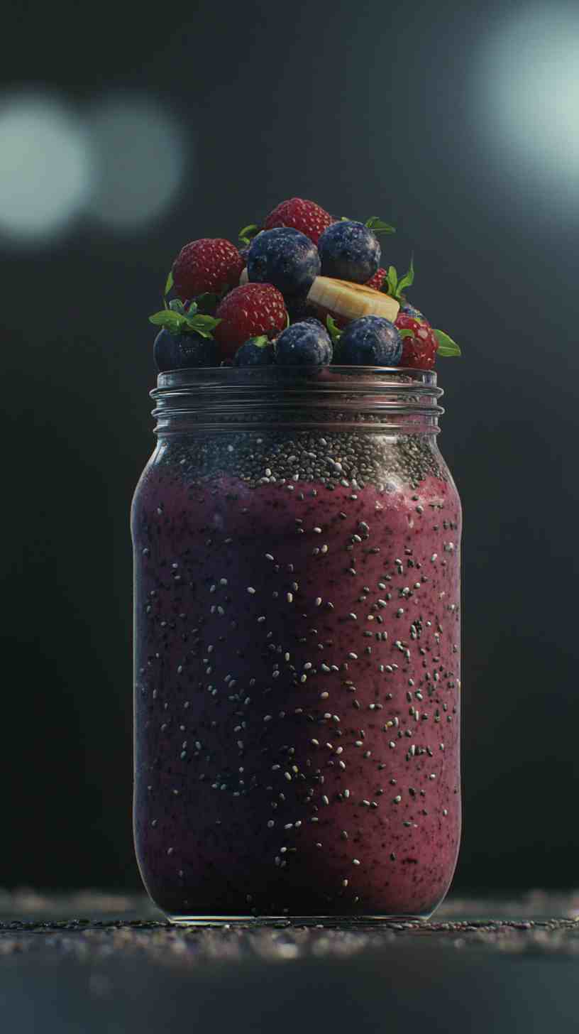 Sweet Berry Banana Bliss Smoothie