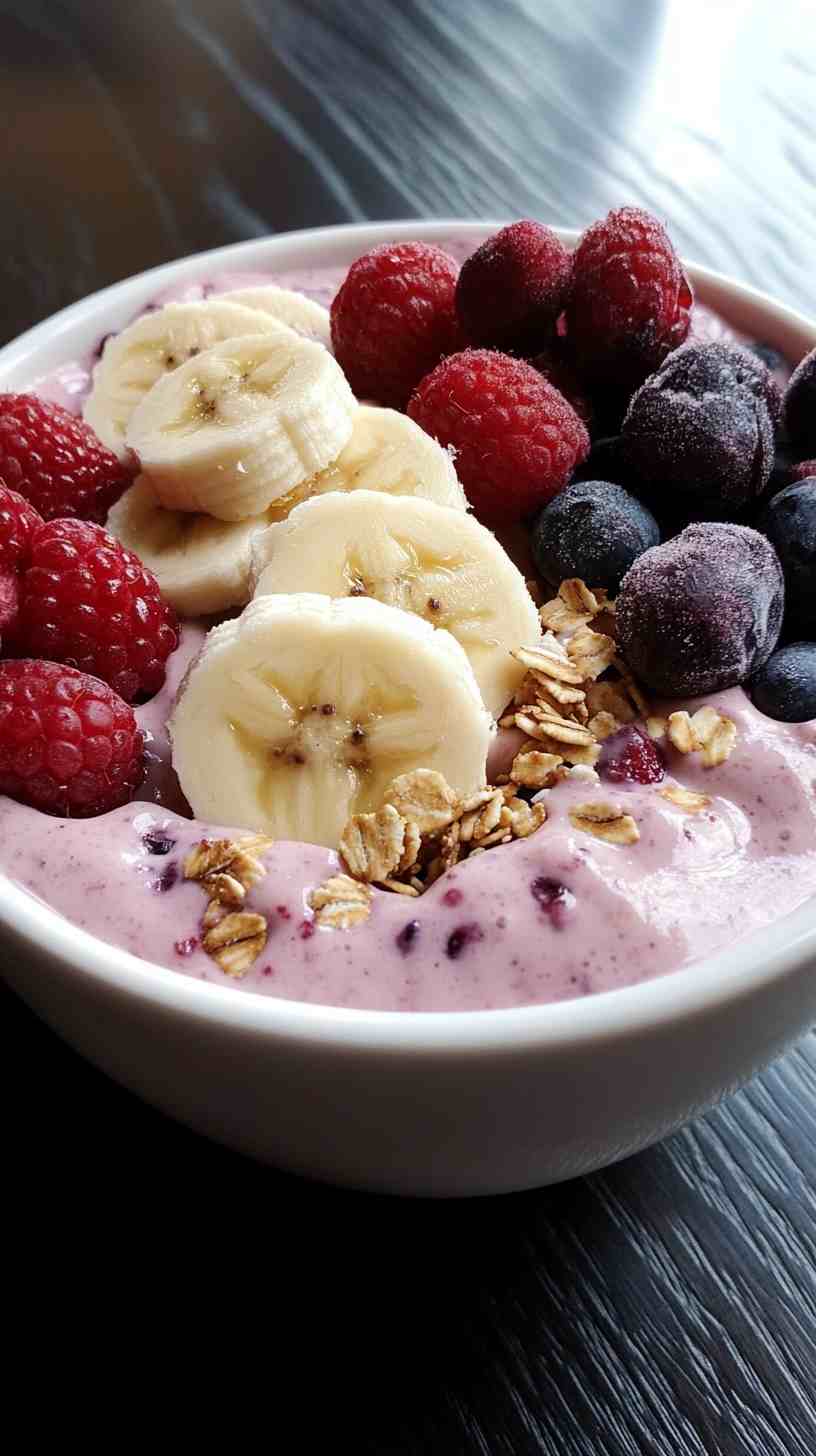 Sweet Berry Banana Bliss Smoothie