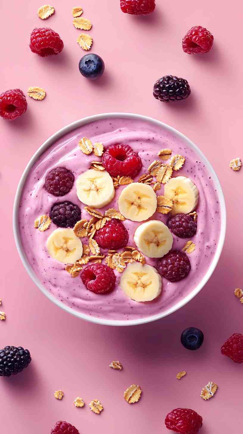 Sweet Berry Banana Bliss Smoothie