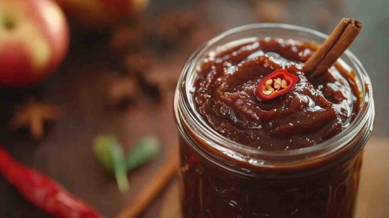 Sweet and Spicy Slow Cooker Apple Butter