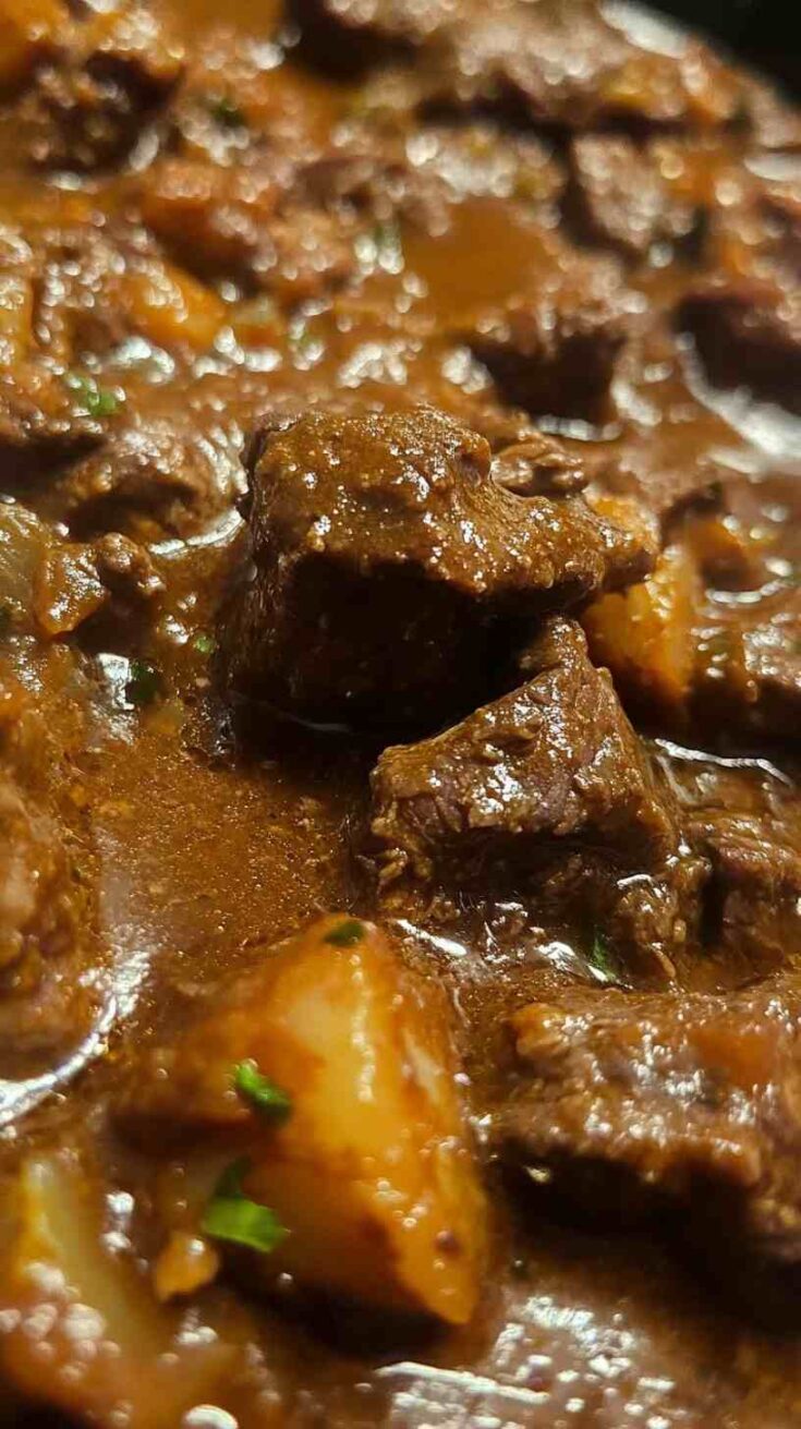 Tender Beef Casserole with a Savory Slow Cooker Twist