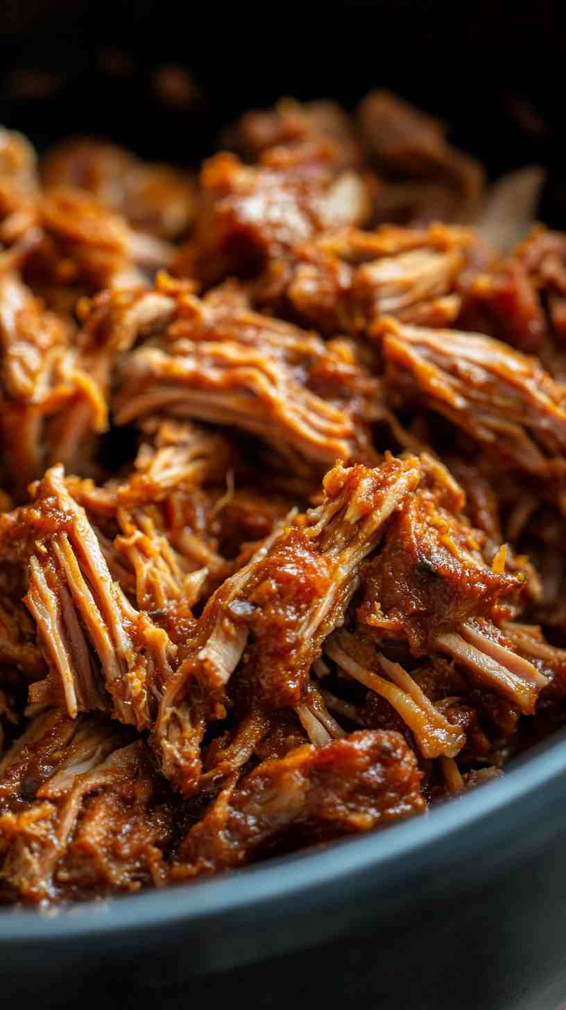 Tender Slow Cooker Pulled Pork with Homemade Seasoning
