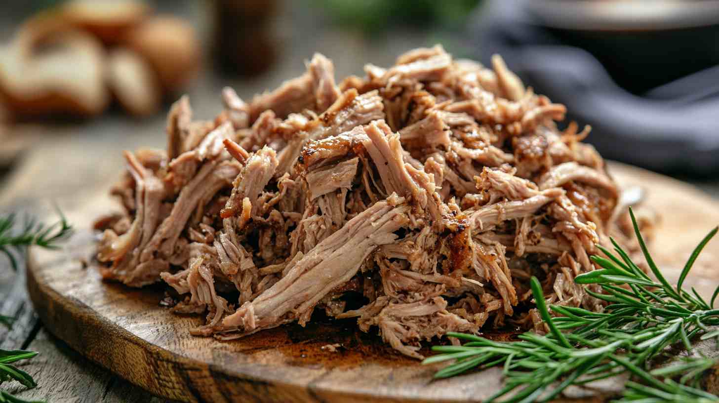 Tender Slow Cooker Pulled Pork with Homemade Seasoning