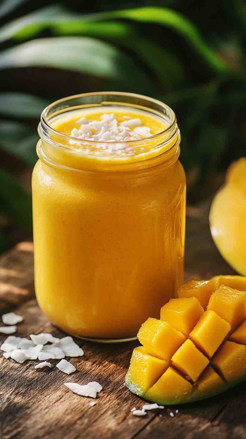 Tropical Mango Bliss Smoothie