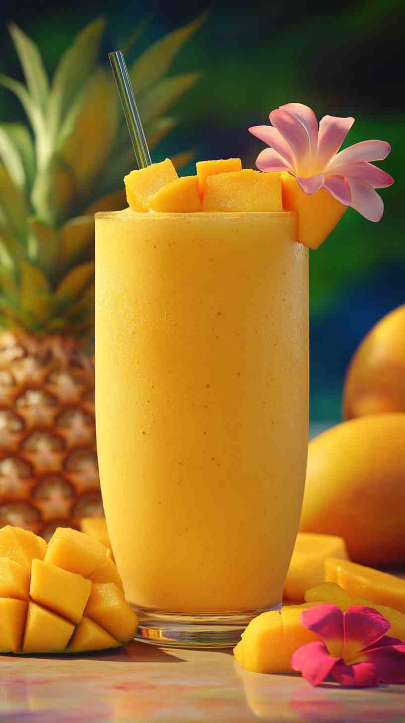 Tropical Mango Bliss Smoothie