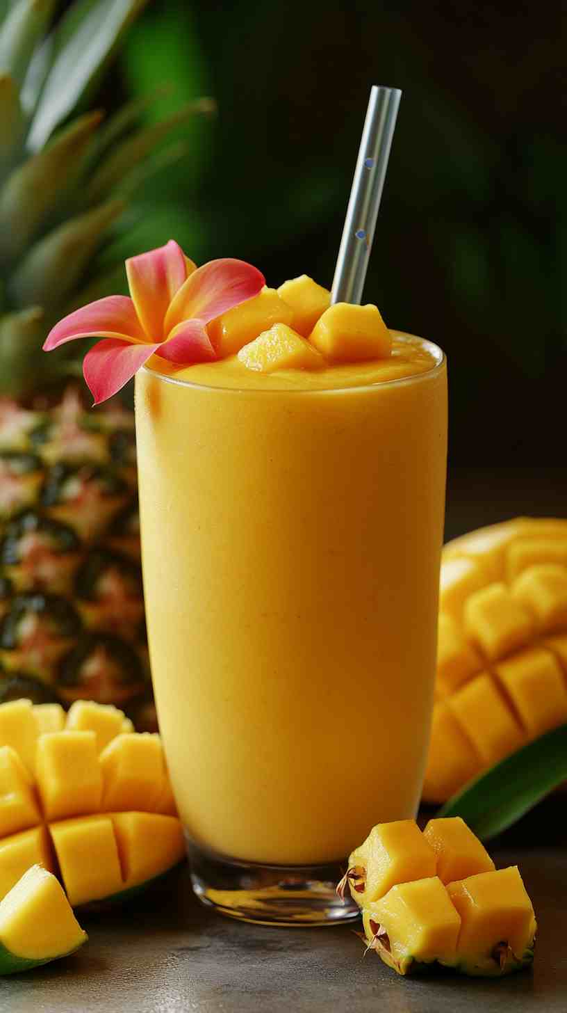 Tropical Mango Bliss Smoothie
