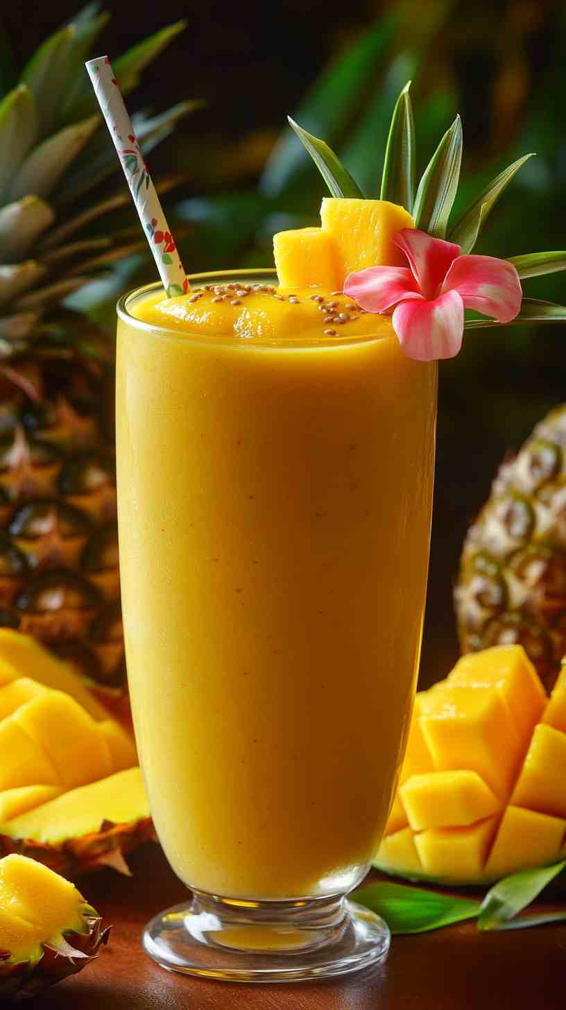 Tropical Mango Bliss Smoothie