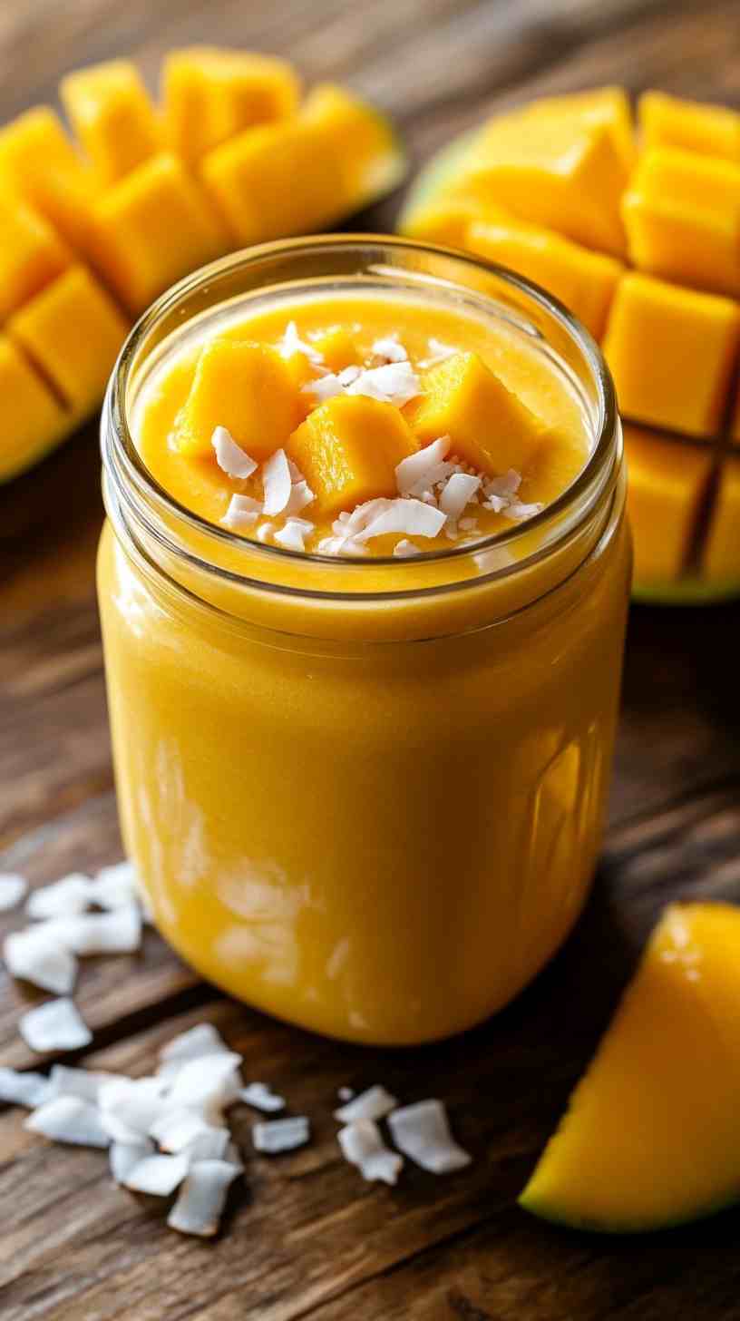 Tropical Mango Bliss Smoothie