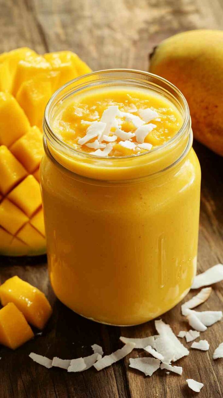 Tropical Mango Bliss Smoothie