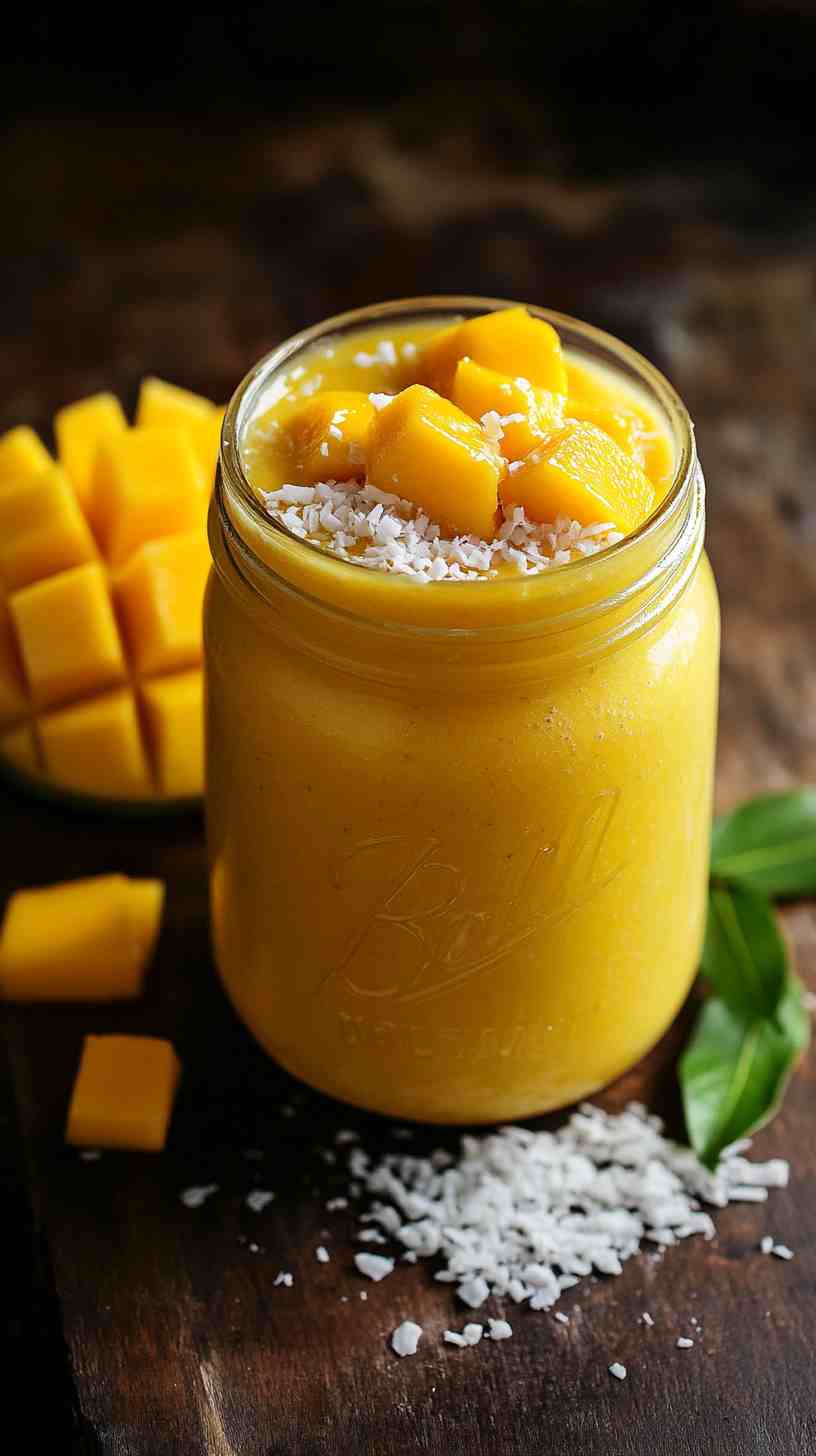 Tropical Mango Bliss Smoothie