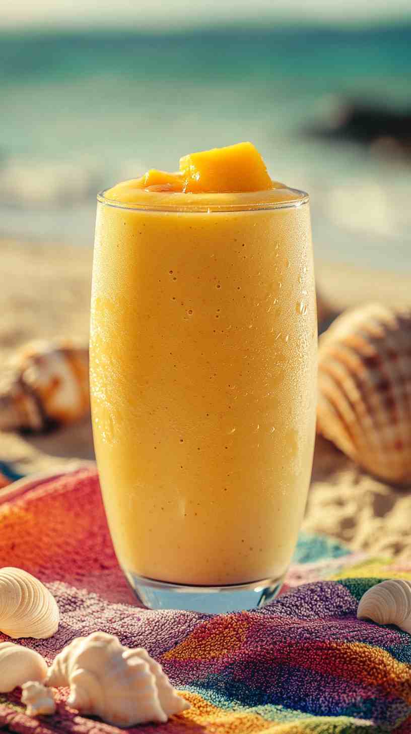Tropical Mango Bliss Smoothie