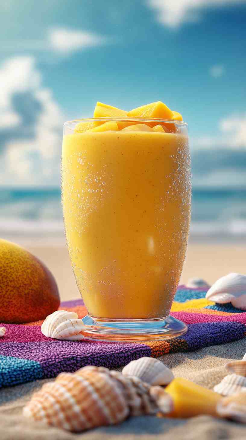 Tropical Mango Bliss Smoothie