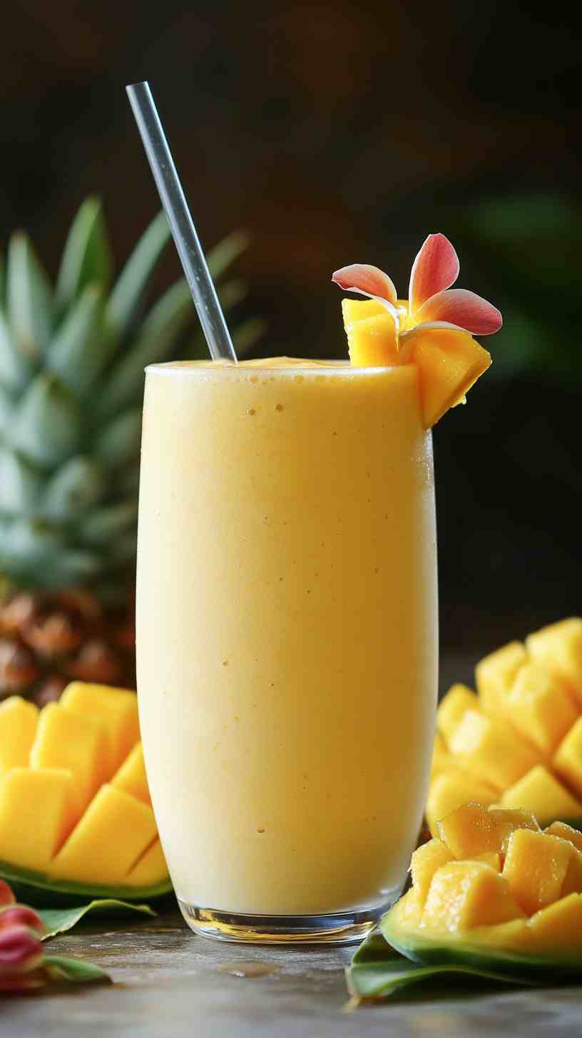Tropical Mango Bliss Smoothie