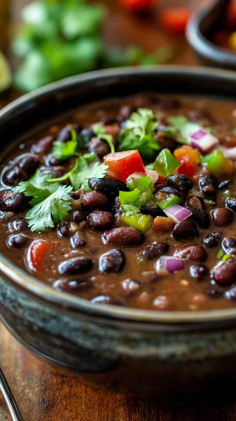 Ultimate Crock Pot Black Beans for Tacos & More
