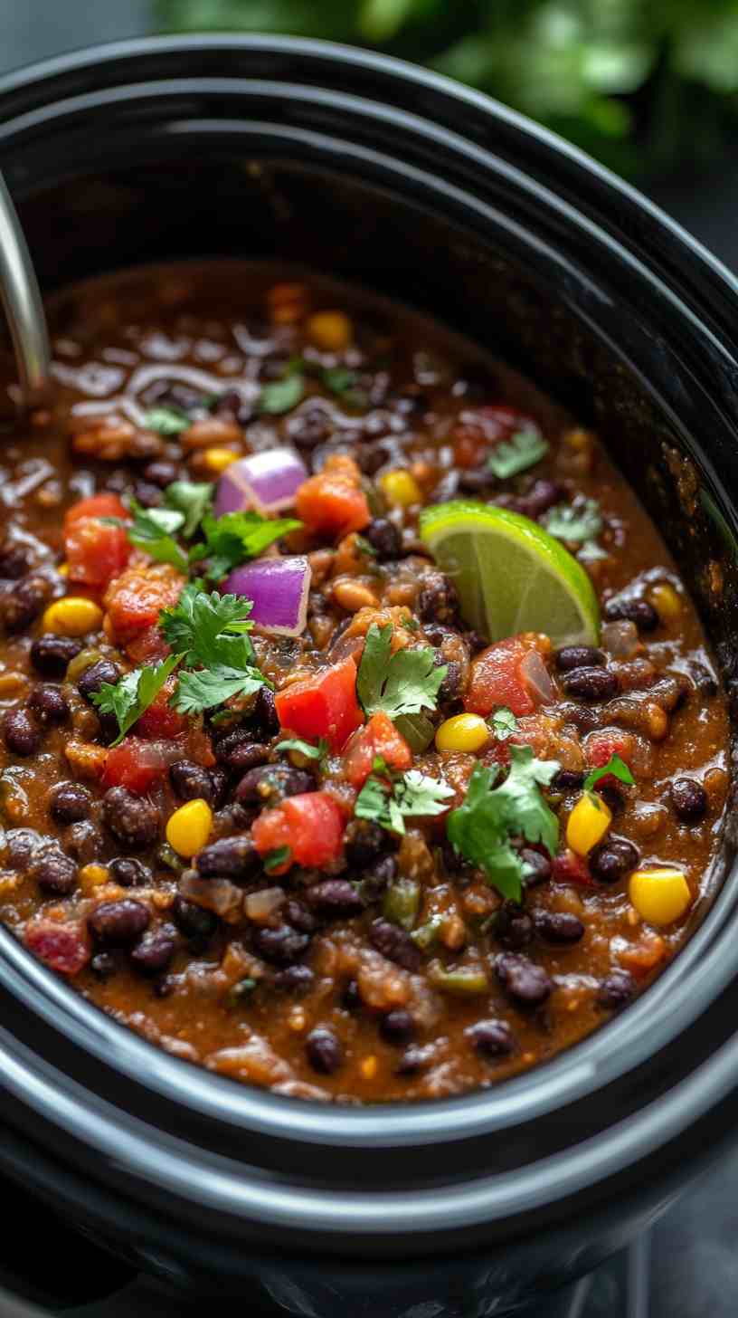 Ultimate Crock Pot Black Beans for Tacos & More