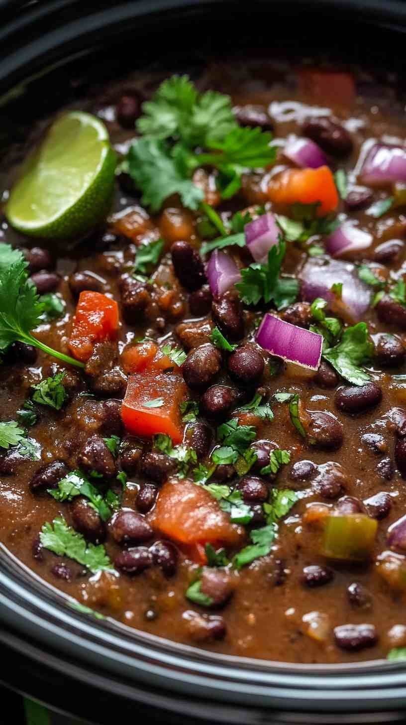 Ultimate Crock Pot Black Beans for Tacos & More