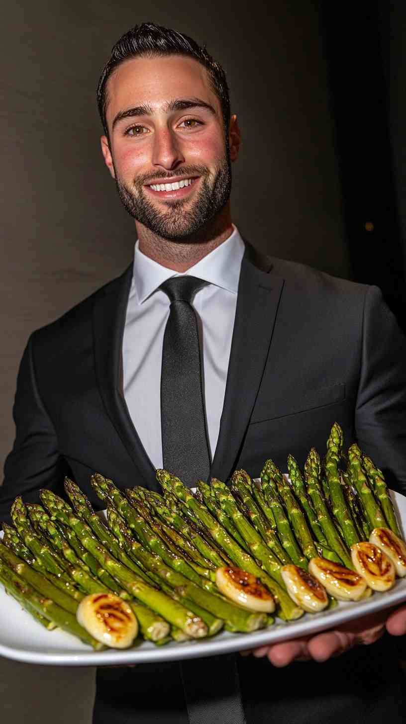 Zesty Air Fryer Asparagus with Garlic Butter