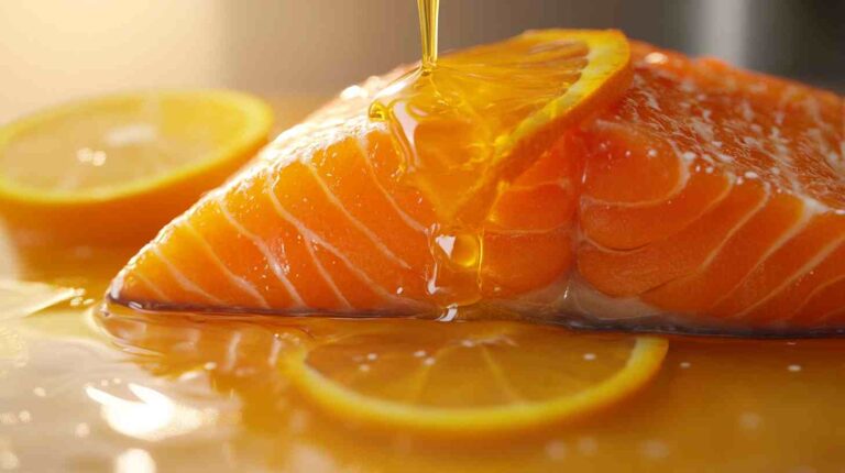 Air Fryer Orange Glazed Salmon