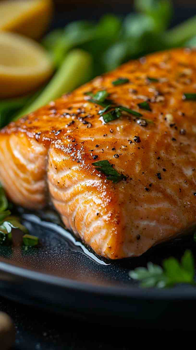 Air Fryer Soy Ginger Salmon