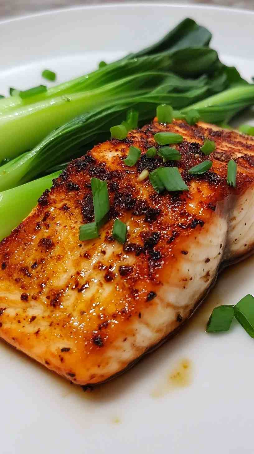 Air Fryer Soy Ginger Salmon