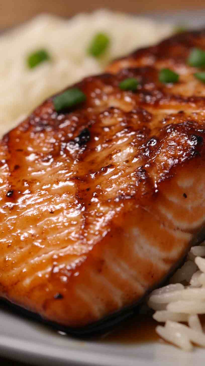 Air Fryer Soy Ginger Salmon