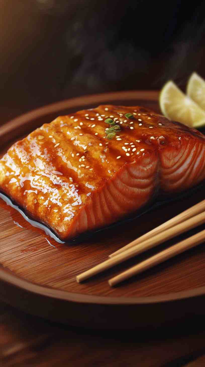 Air Fryer Soy Ginger Salmon