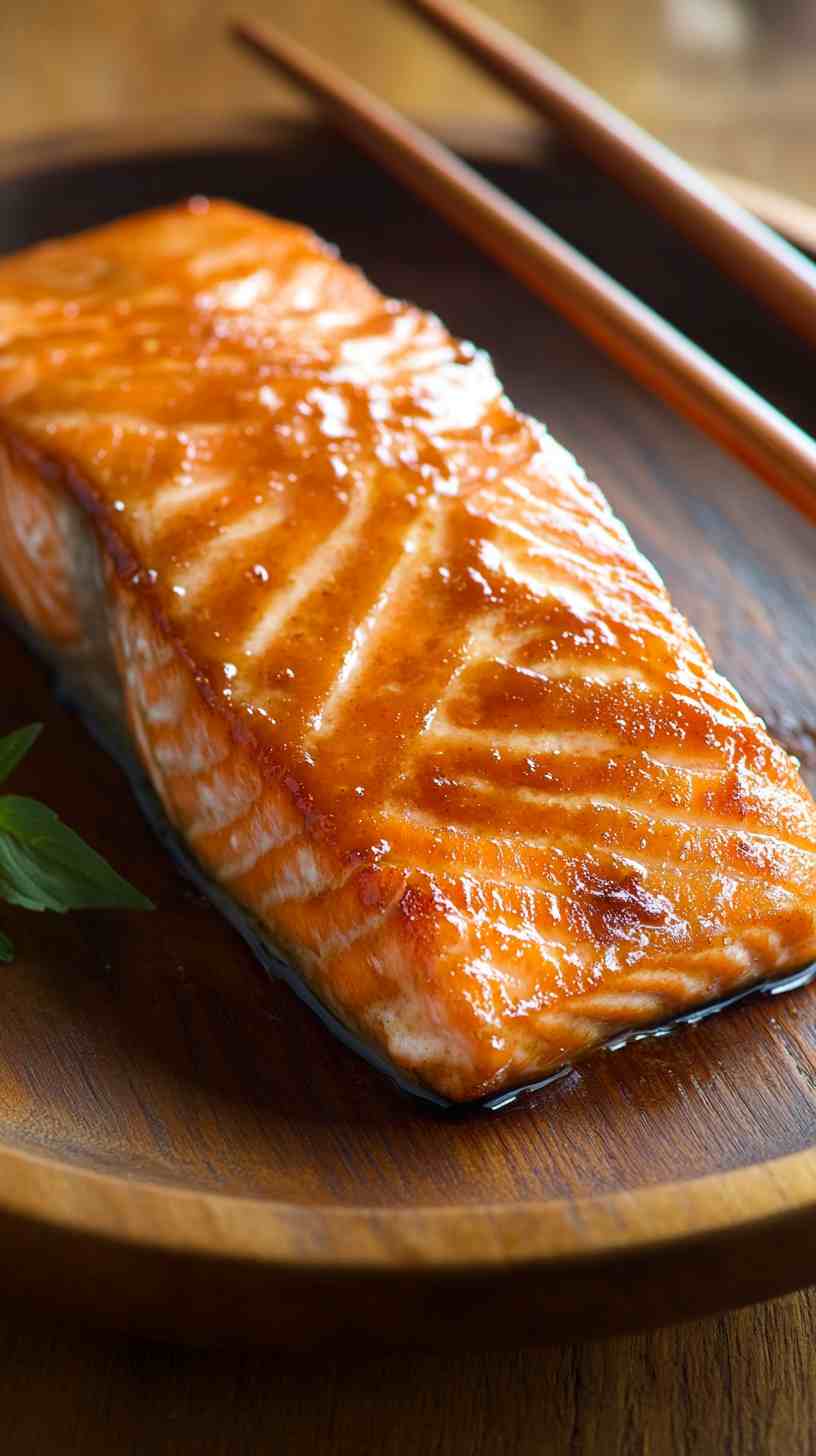 Air Fryer Soy Ginger Salmon