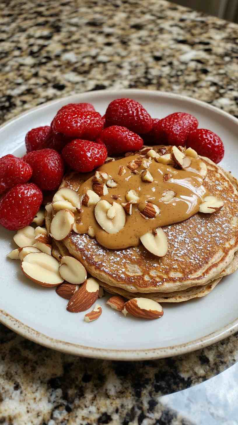 Almond Butter & Banana Rice Cakes Gym Meal