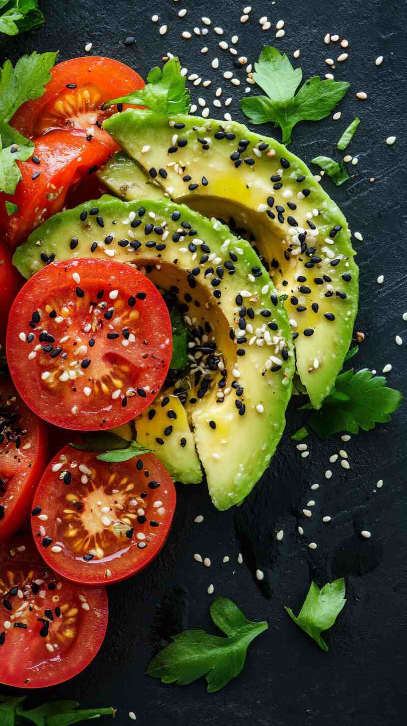 Avocado and Tomato Breakfast Salad