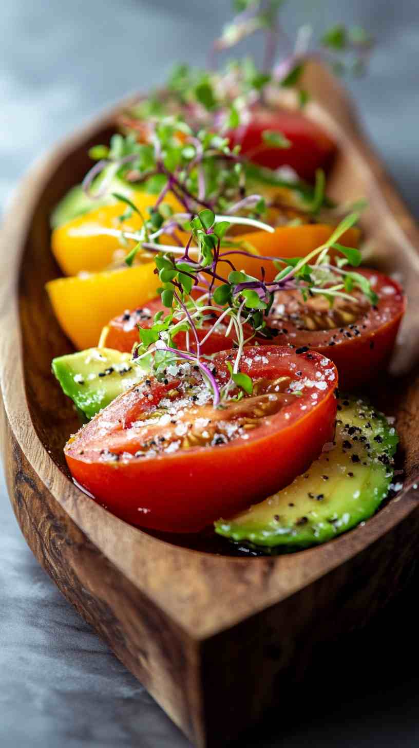 Avocado and Tomato Breakfast Salad