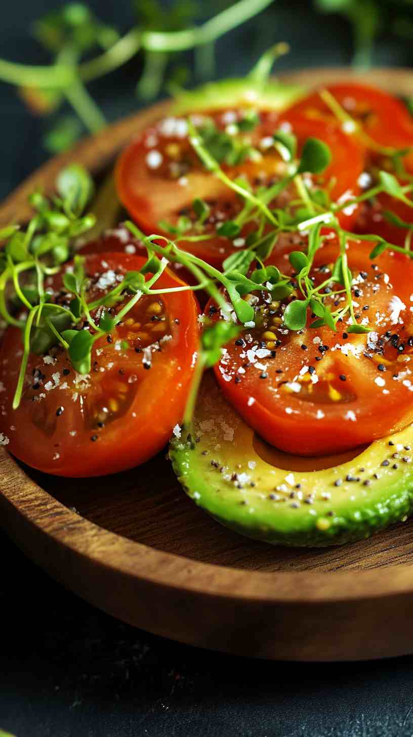 Avocado and Tomato Breakfast Salad