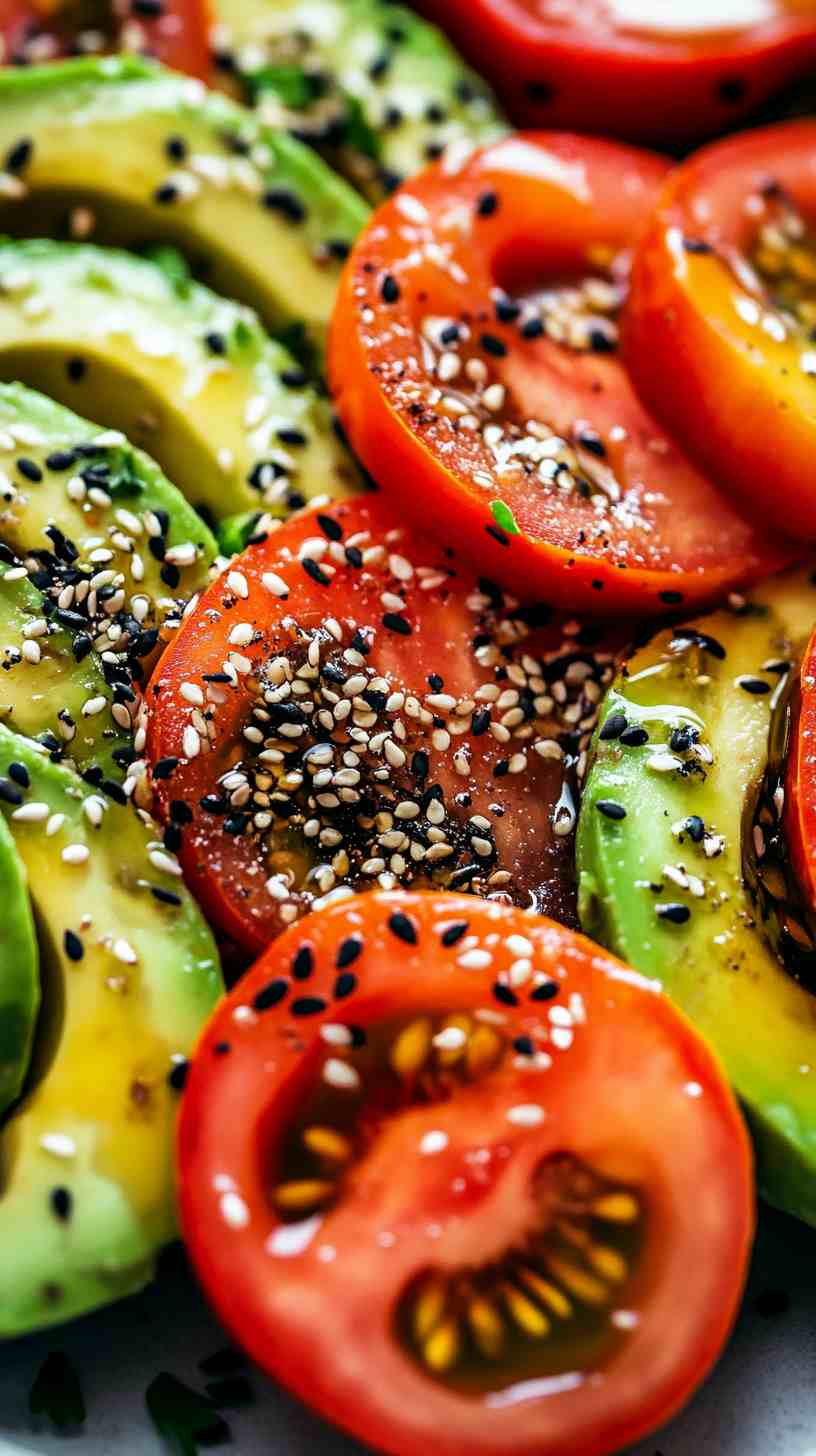 Avocado and Tomato Breakfast Salad