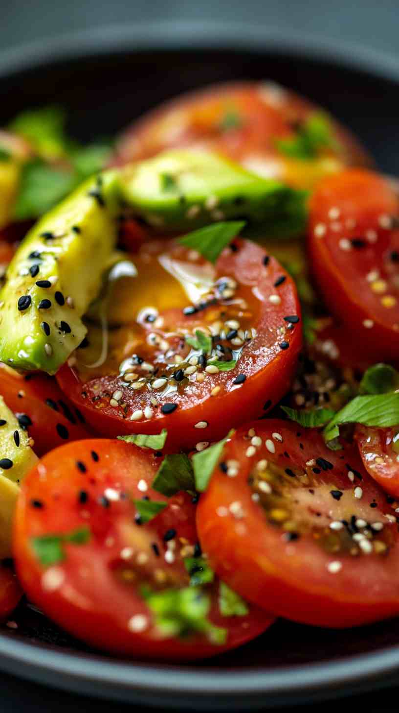 Avocado and Tomato Breakfast Salad
