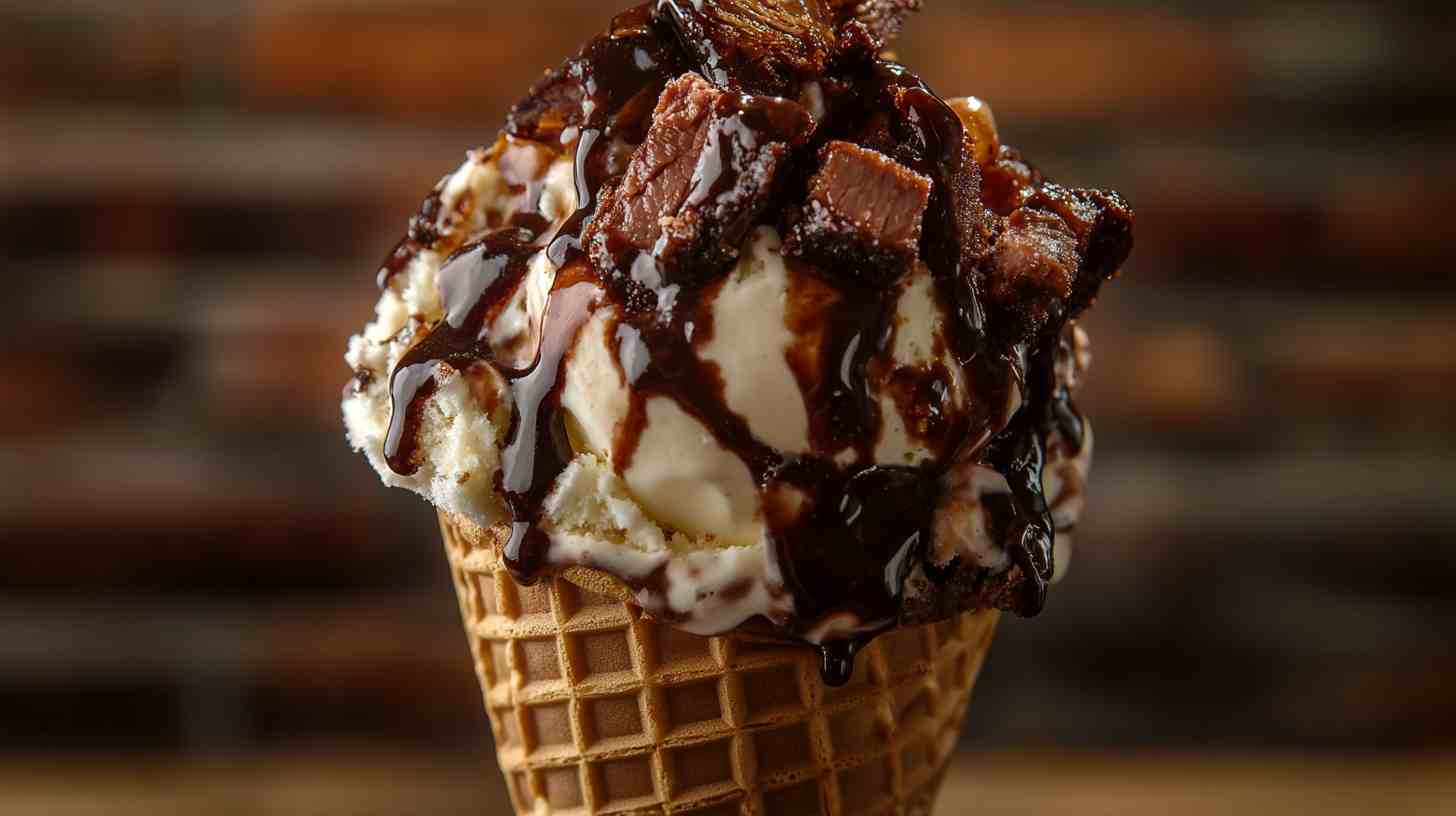 BBQ Brisket Ice Cream